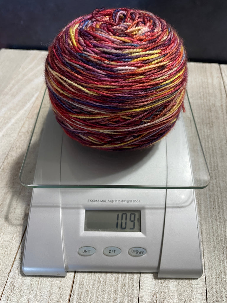 From Ashes & Flame on Gracious Sock - Pre-Wound (109 grams)