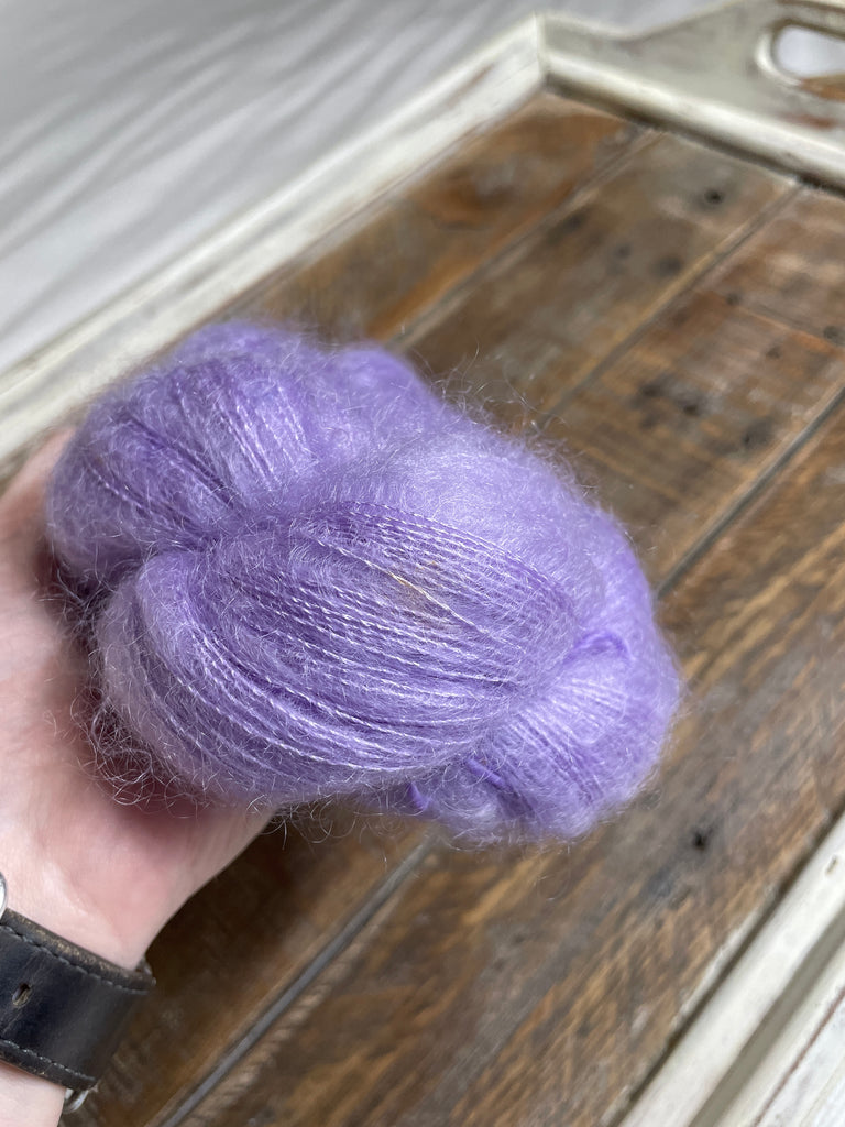 Lilac on Lux Lace Mohair