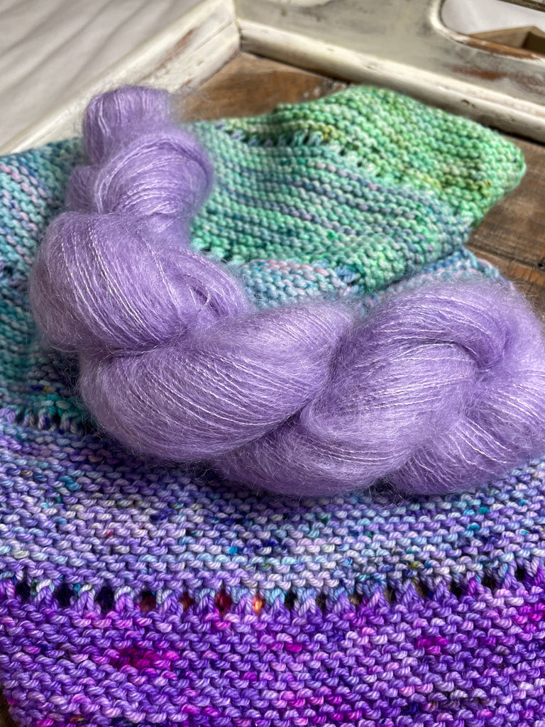 Lilac on Lux Lace Mohair