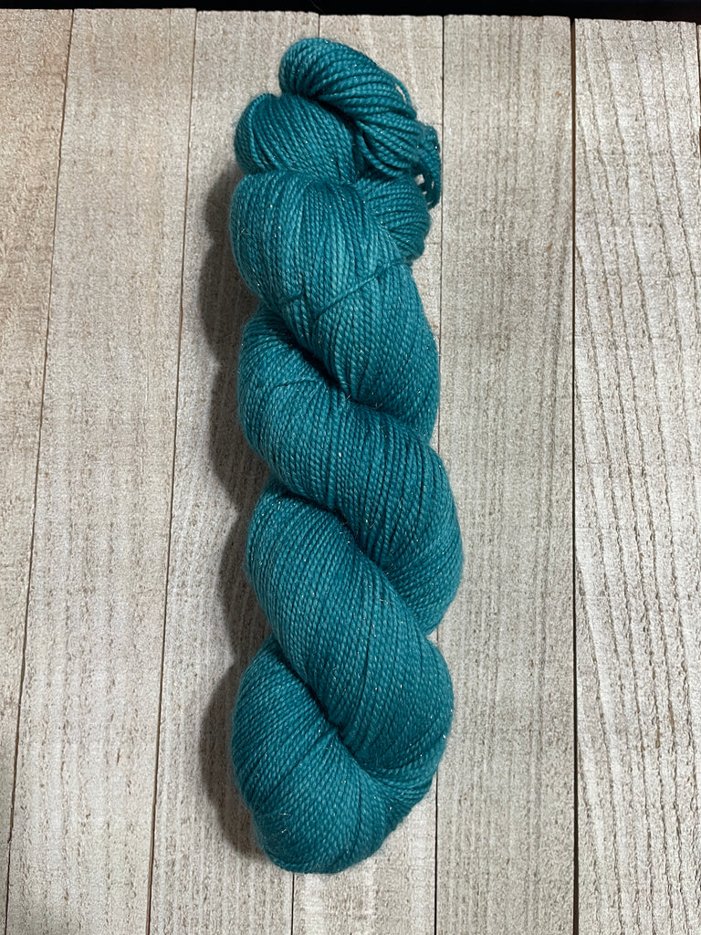 Truly Teal on Illustrious Sock