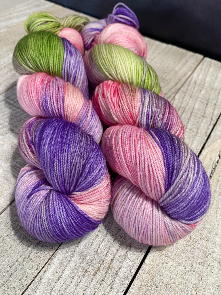 In Bloom on Glorious Sock