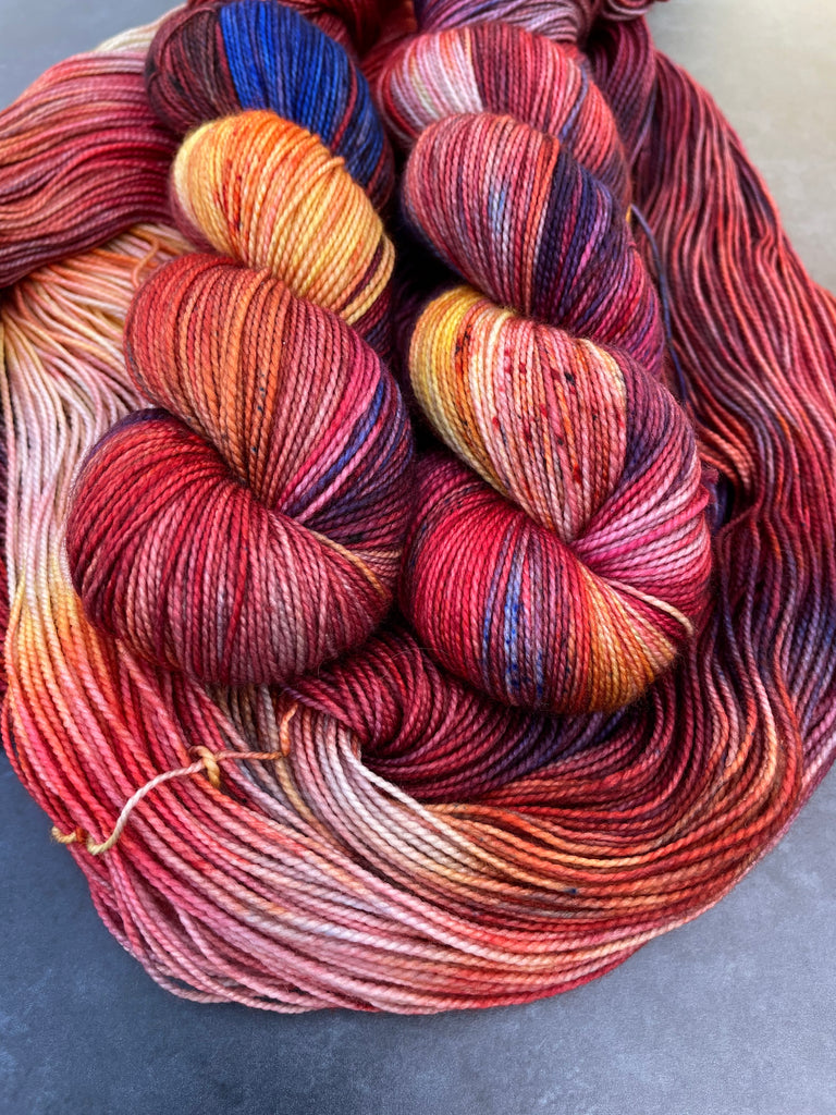 From Ashes & Flame on Gracious Sock - Pre-Wound (109 grams)